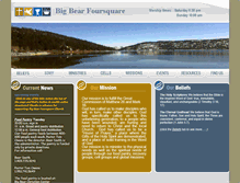 Tablet Screenshot of bigbearfoursquare.com